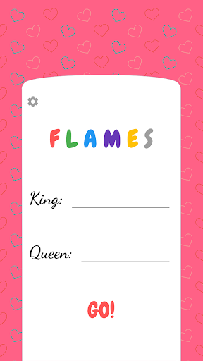 Android application Flames | Love Test By Name screenshort