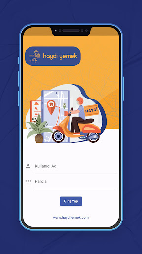 Android application Haydi Yemek screenshort