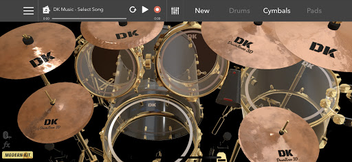 DrumKnee 3D Drums - real drum pad