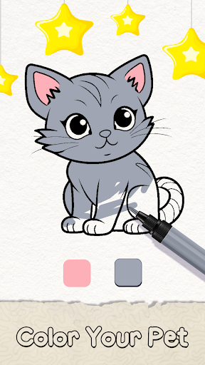 Android application Christmas Coloring Book Page screenshort