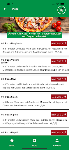 Pizzeria Milano Düren Screen 3