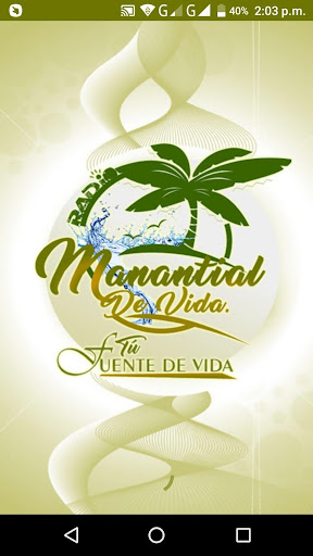 Android application Radio Manantial de Vida screenshort
