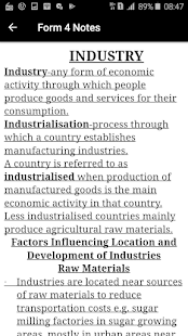 Geography Notes Form 1-4