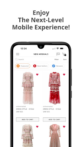 onlinemarkat Screenshot 2 - AppWisp.com