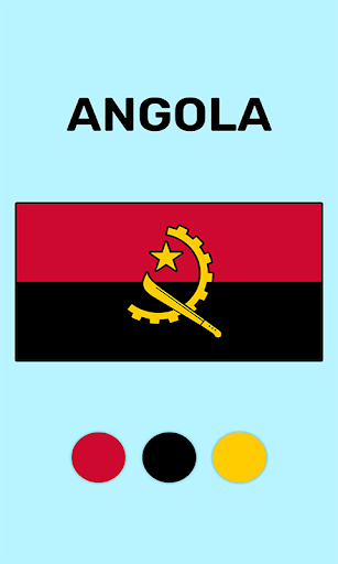 Color By Memory: Flag Painting Screen 3