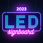 Cover Image of Télécharger Lightboard:Scrolling Neon Text  APK