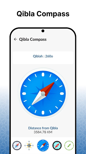 Muslim Block: Qibla Direction Screen 3