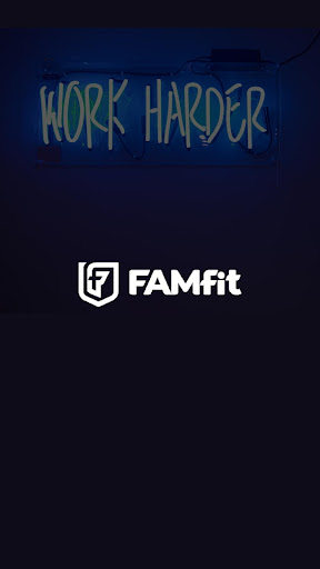 Android application FAMfit screenshort