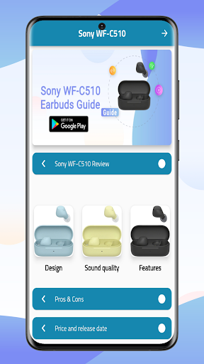 Sony WF-C510 Guide Screenshot 2 - AppWisp.com