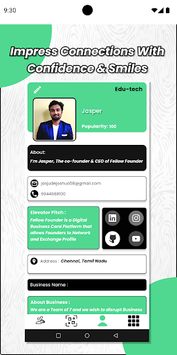 Fellow Founder Screen 3