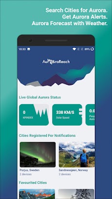 AuroraReach - Aurora Alertsのおすすめ画像1