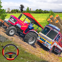 Real Tractor Pulling Simulator: Offroad | City Mod