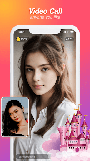 MeetU - Live Video Chat Screen 3