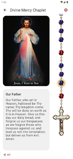 Android application Divine Mercy screenshort