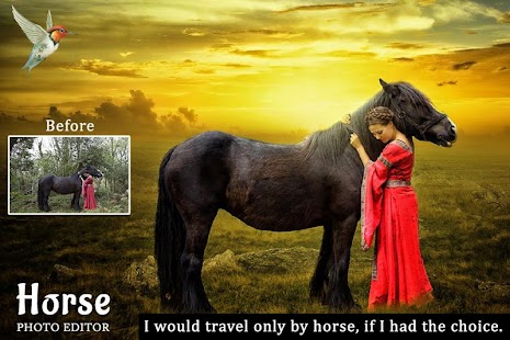 Horse Photo Editor Screenshot