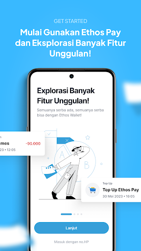 Android application Ethos Pay screenshort
