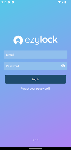 Ezylock Remote Management Screen 2