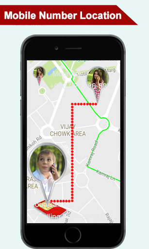 Mobile Number place Finder Gps Screen 2