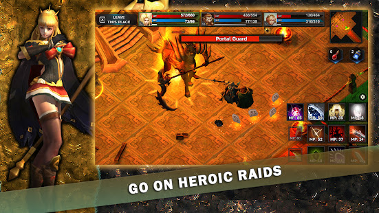 Fantasy Heroes: Epic Raid RPG 0.32 APK screenshots 5