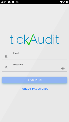 Android application TickAudit : quality@work screenshort