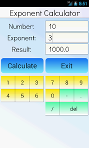 Exponential online calculator deals