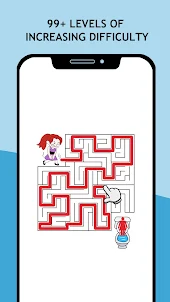 Toilet Rush Race - Draw Puzzle