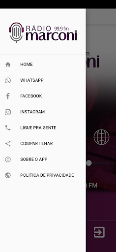 Rádio Marconi FM Screen 3