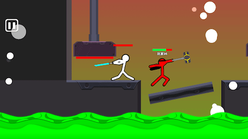 Android application Stickman Battle Fighting screenshort