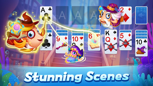 Solitaire 3D Fish Screen 3