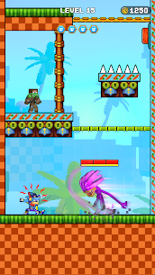 Blue Monster: Rope Hero 4
