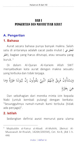 Aurat Wanita Muslimah Screen 3