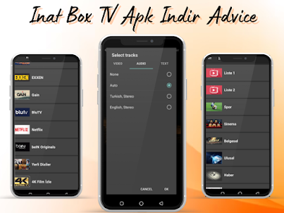 Inat Box tv Apk indir advice
