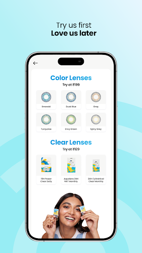 Aqualens Contact Lenses Screen 3