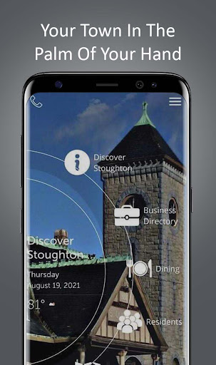 Android application Discover Stoughton MA screenshort