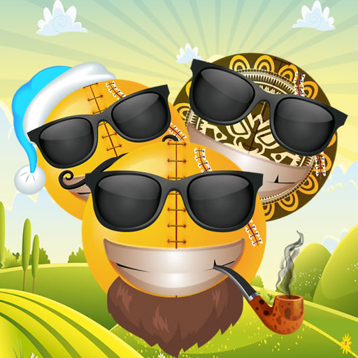 Swag Emojis Match 3 Puzzle logo
