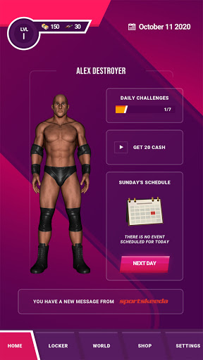 Indie Wrestler Screen 2