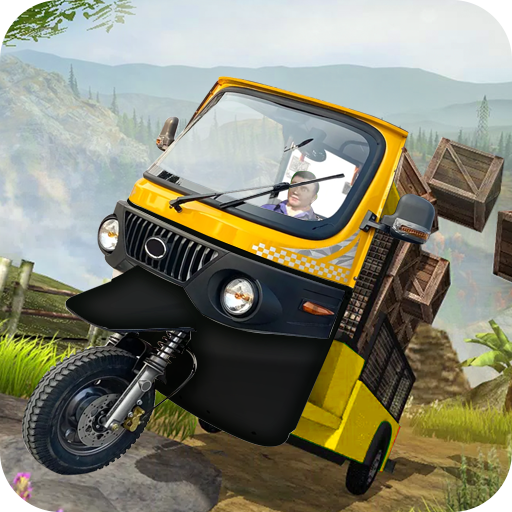 Tuk Tuk Auto Driving Rickshaw logo
