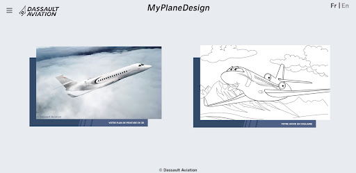 Android application MyPlaneDesign screenshort