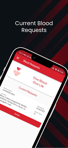 I Save Life - Blood Donation Screen 2