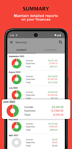 Fast Budget - Expense Manager apkpoly screenshots 4