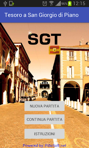 Android application Tesoro a San Giorgio di Piano screenshort