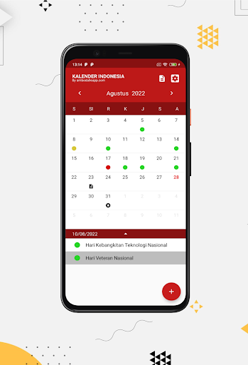 Android application Complete Indonesian Calendar screenshort