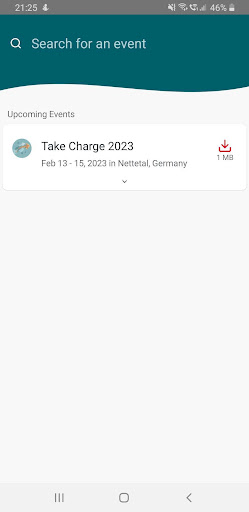 DB Schenker Events Screen 3