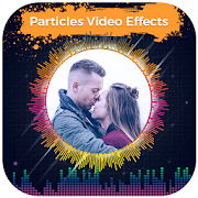 Particles Video Status Maker - Musical Wave Beats