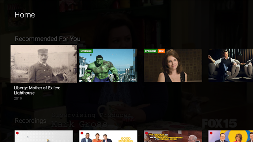 Screenshot of ConnecTV powered by LUS Fiber.