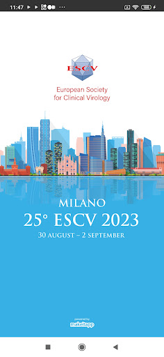 Android application ESCV 2023 screenshort