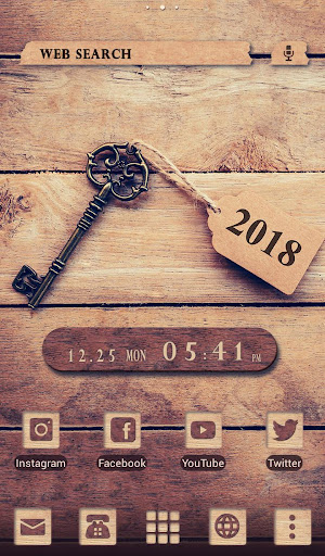 Android application Key to 2018 Theme screenshort