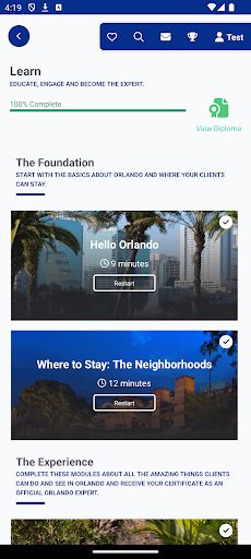 Orlando Travel Academy Screen 3