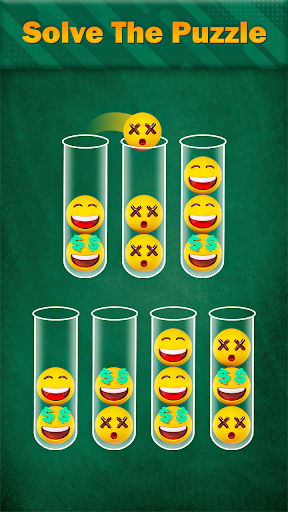 Android application Emoji Sort: Emoji Match Puzzle screenshort