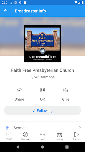 SermonAudio 2.0 Screen 3